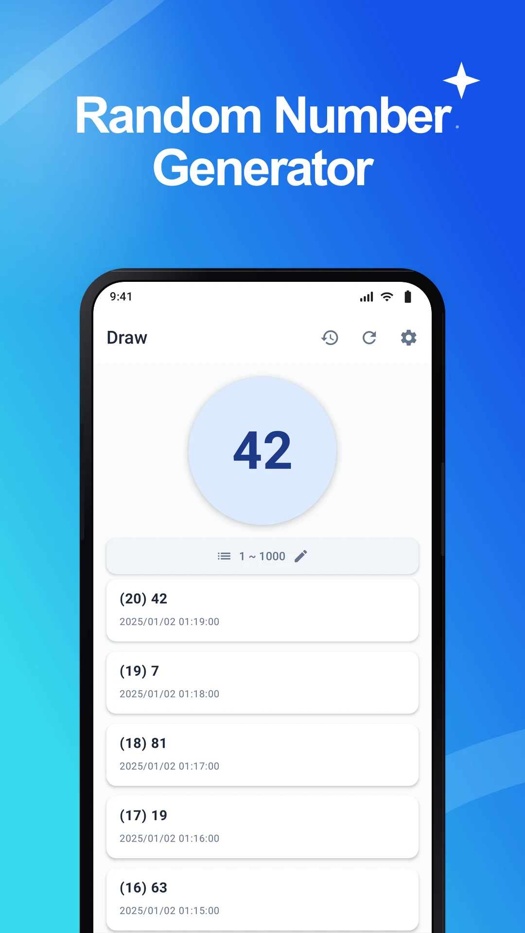 Giveaway Picker & Bingo Draw screenshot